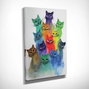 Wallity DC166 Lienzo Decorativo Multicolor 30 x 40 cm